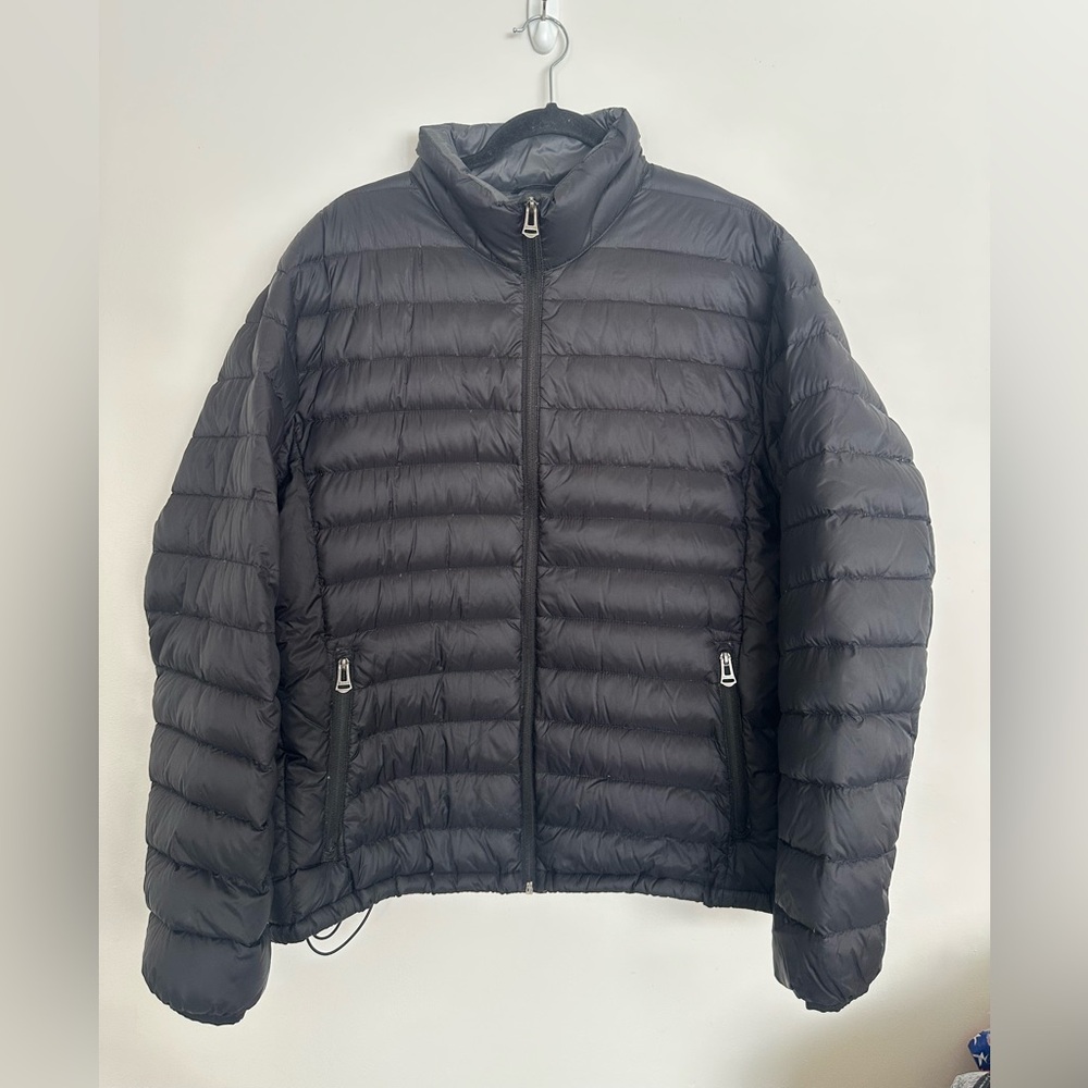 Cole Haan Packable Down Jacket – Black – Size XL